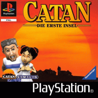 Catan Die Erste Insel PAL Playstation PAL box art